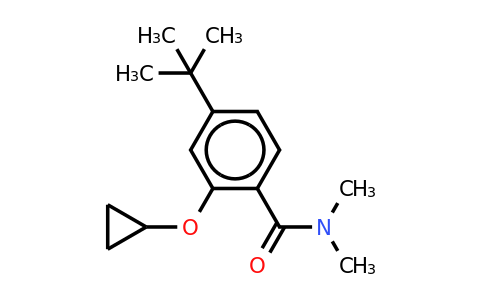 CAS 1243446-20-9 | 4-Tert-butyl-2-cyclopropoxy-N,n-dimethylbenzamide