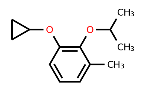CAS 1243446-26-5 | 1-Cyclopropoxy-2-isopropoxy-3-methylbenzene