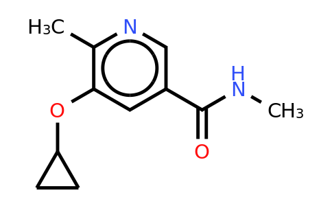 CAS 1243446-31-2 | 5-Cyclopropoxy-N,6-dimethylnicotinamide