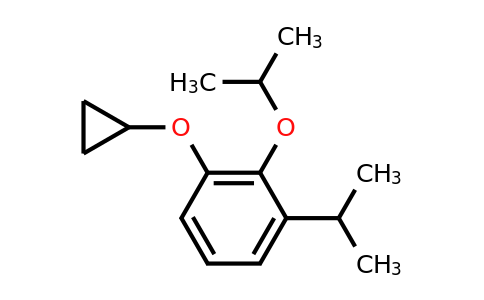 CAS 1243446-37-8 | 1-Cyclopropoxy-2-isopropoxy-3-isopropylbenzene