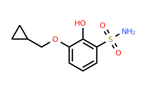 CAS 1243446-39-0 | 3-(Cyclopropylmethoxy)-2-hydroxybenzenesulfonamide