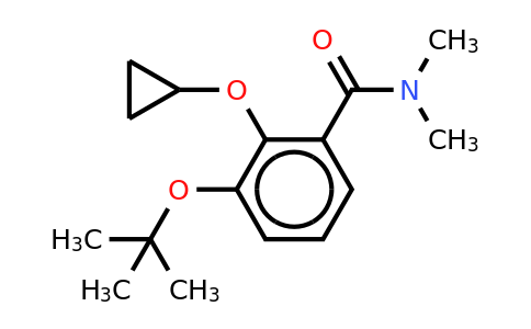 CAS 1243446-40-3 | 3-Tert-butoxy-2-cyclopropoxy-N,n-dimethylbenzamide