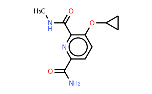 CAS 1243446-61-8 | 3-Cyclopropoxy-N2-methylpyridine-2,6-dicarboxamide