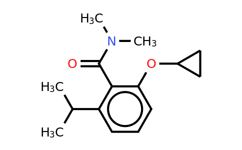 CAS 1243446-68-5 | 2-Cyclopropoxy-6-isopropyl-N,n-dimethylbenzamide