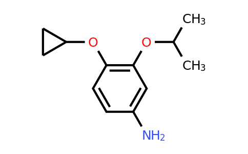 CAS 1243446-74-3 | 4-Cyclopropoxy-3-isopropoxyaniline