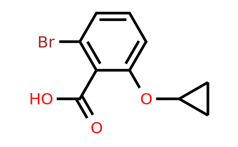 CAS 1243446-78-7 | 2-Bromo-6-cyclopropoxybenzoic acid