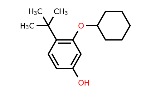CAS 1243446-79-8 | 4-Tert-butyl-3-(cyclohexyloxy)phenol