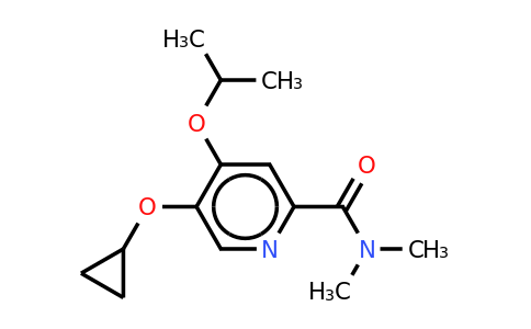 CAS 1243446-81-2 | 5-Cyclopropoxy-4-isopropoxy-N,n-dimethylpicolinamide