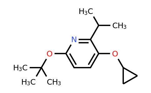 CAS 1243446-88-9 | 6-Tert-butoxy-3-cyclopropoxy-2-isopropylpyridine