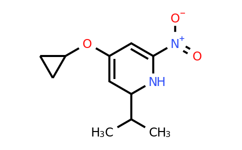 CAS 1243446-95-8 | 4-Cyclopropoxy-2-isopropyl-6-nitro-1,2-dihydropyridine