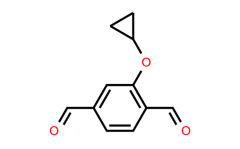 CAS 1243446-97-0 | 2-Cyclopropoxybenzene-1,4-dicarbaldehyde