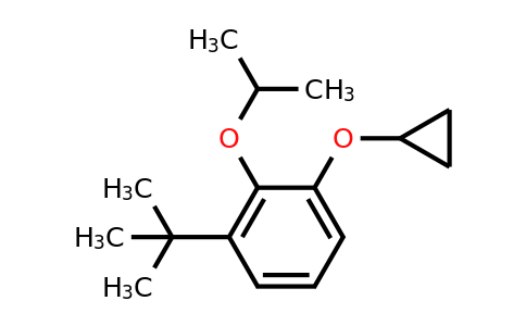 CAS 1243447-03-1 | 1-Tert-butyl-3-cyclopropoxy-2-isopropoxybenzene