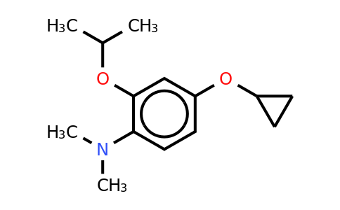 CAS 1243447-08-6 | 4-Cyclopropoxy-2-isopropoxy-N,n-dimethylaniline