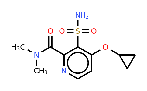 CAS 1243447-11-1 | 4-Cyclopropoxy-N,n-dimethyl-3-sulfamoylpicolinamide