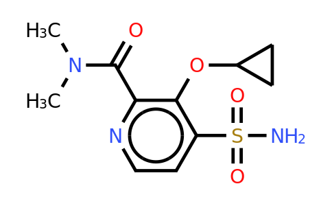 CAS 1243447-17-7 | 3-Cyclopropoxy-N,n-dimethyl-4-sulfamoylpicolinamide