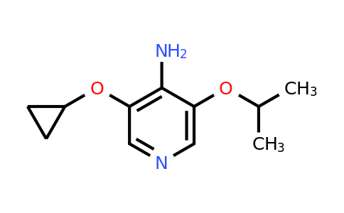 CAS 1243447-19-9 | 3-Cyclopropoxy-5-isopropoxypyridin-4-amine