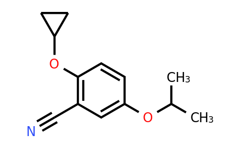 CAS 1243447-21-3 | 2-Cyclopropoxy-5-isopropoxybenzonitrile
