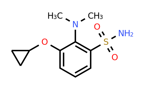 CAS 1243447-22-4 | 3-Cyclopropoxy-2-(dimethylamino)benzenesulfonamide