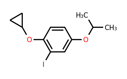 CAS 1243447-25-7 | 1-Cyclopropoxy-2-iodo-4-isopropoxybenzene