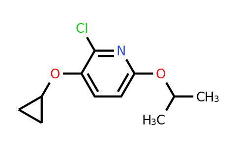 CAS 1243447-28-0 | 2-Chloro-3-cyclopropoxy-6-isopropoxypyridine