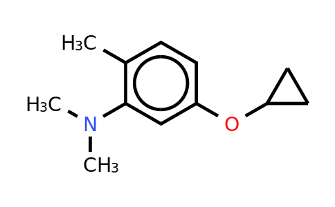 CAS 1243447-29-1 | 5-Cyclopropoxy-N,n,2-trimethylaniline