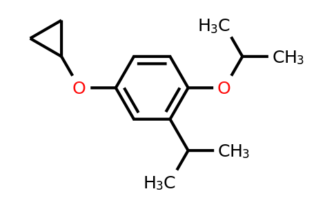 CAS 1243447-32-6 | 4-Cyclopropoxy-1-isopropoxy-2-isopropylbenzene