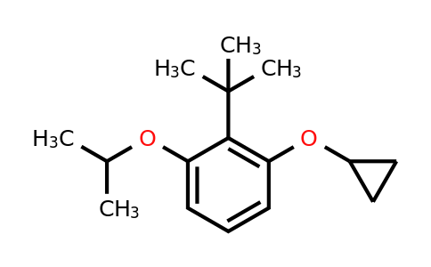 CAS 1243447-35-9 | 2-Tert-butyl-1-cyclopropoxy-3-isopropoxybenzene
