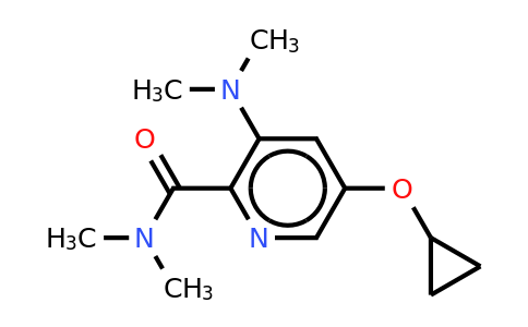 CAS 1243447-37-1 | 5-Cyclopropoxy-3-(dimethylamino)-N,n-dimethylpicolinamide