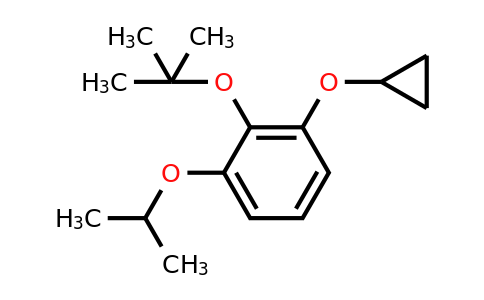 CAS 1243447-42-8 | 2-Tert-butoxy-1-cyclopropoxy-3-isopropoxybenzene