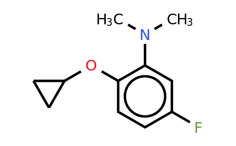 CAS 1243447-43-9 | 2-Cyclopropoxy-5-fluoro-N,n-dimethylaniline