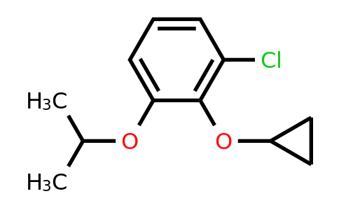 CAS 1243447-45-1 | 1-Chloro-2-cyclopropoxy-3-isopropoxybenzene