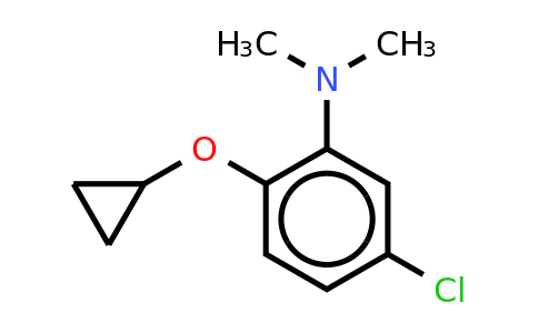 CAS 1243447-49-5 | 5-Chloro-2-cyclopropoxy-N,n-dimethylaniline