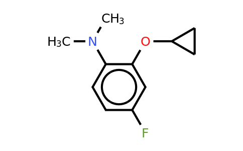 CAS 1243447-52-0 | 2-Cyclopropoxy-4-fluoro-N,n-dimethylaniline