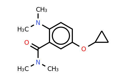CAS 1243447-57-5 | 5-Cyclopropoxy-2-(dimethylamino)-N,n-dimethylbenzamide