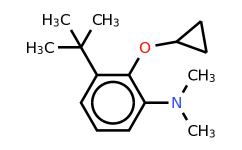 CAS 1243447-59-7 | 3-Tert-butyl-2-cyclopropoxy-N,n-dimethylaniline