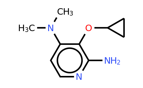 CAS 1243447-66-6 | 3-Cyclopropoxy-4-N,4-N-dimethylpyridine-2,4-diamine