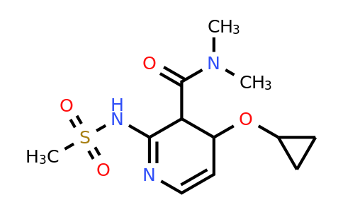 CAS 1243447-67-7 | 4-Cyclopropoxy-N,n-dimethyl-2-(methylsulfonamido)-3,4-dihydropyridine-3-carboxamide