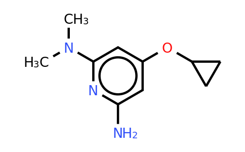 CAS 1243447-71-3 | 4-Cyclopropoxy-2-N,2-N-dimethylpyridine-2,6-diamine