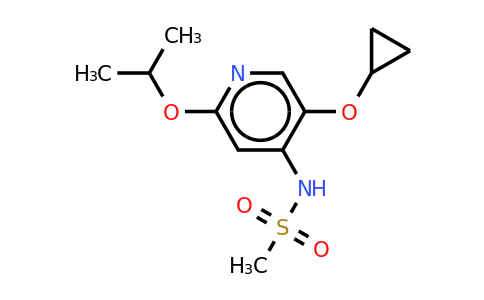 CAS 1243447-82-6 | N-(5-cyclopropoxy-2-isopropoxypyridin-4-YL)methanesulfonamide