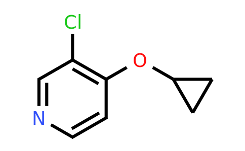 CAS 1243447-92-8 | 3-Chloro-4-cyclopropoxypyridine