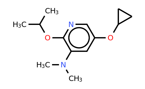 CAS 1243447-93-9 | 5-Cyclopropoxy-2-isopropoxy-N,n-dimethylpyridin-3-amine