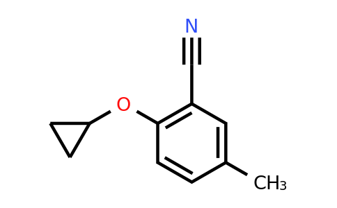 CAS 1243447-94-0 | 2-Cyclopropoxy-5-methylbenzonitrile
