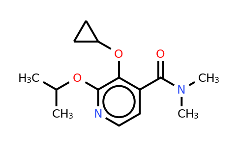 CAS 1243447-99-5 | 3-Cyclopropoxy-2-isopropoxy-N,n-dimethylisonicotinamide