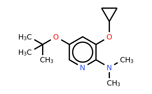 CAS 1243448-08-9 | 5-Tert-butoxy-3-cyclopropoxy-N,n-dimethylpyridin-2-amine