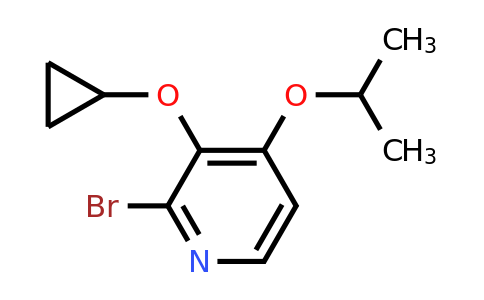 CAS 1243448-17-0 | 2-Bromo-3-cyclopropoxy-4-isopropoxypyridine