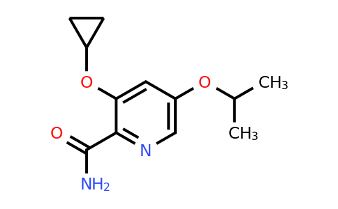 CAS 1243448-20-5 | 3-Cyclopropoxy-5-isopropoxypicolinamide