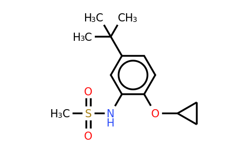 CAS 1243448-21-6 | N-(5-tert-butyl-2-cyclopropoxyphenyl)methanesulfonamide
