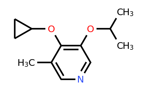 CAS 1243448-31-8 | 4-Cyclopropoxy-3-isopropoxy-5-methylpyridine