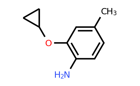 CAS 1243448-38-5 | 2-Cyclopropoxy-4-methylaniline