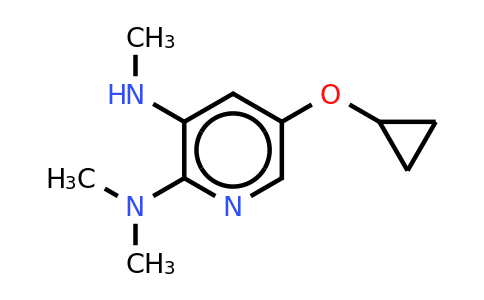 CAS 1243448-53-4 | 5-Cyclopropoxy-N2,N2,N3-trimethylpyridine-2,3-diamine